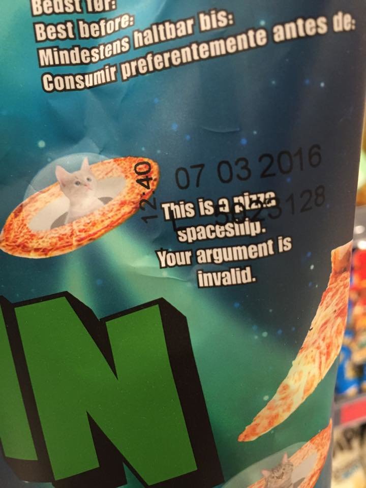 Danish chip/crisps company trying memes. .. The irony in this picture could not be more apparent.