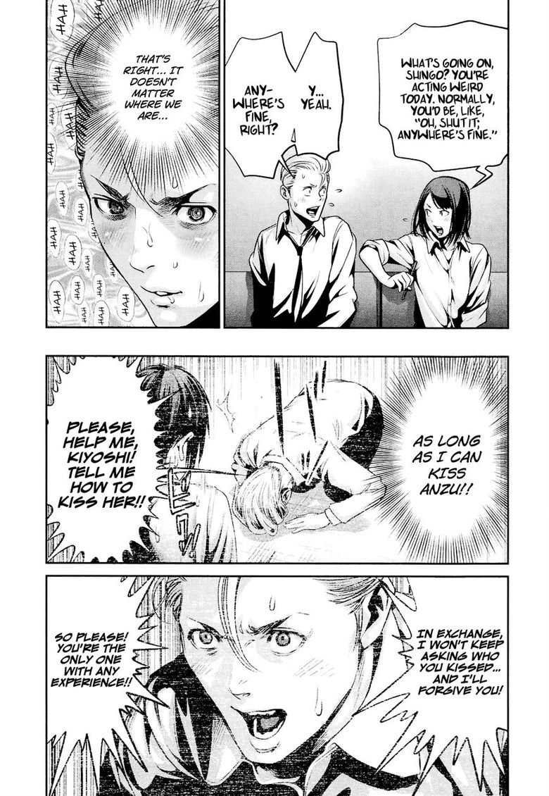 Dating Advice. Why... WHY Would you believe this if someone gave you this advice? I know Japan is up but come on!! Source: Kangoku Gakuen (ie Prison School) www