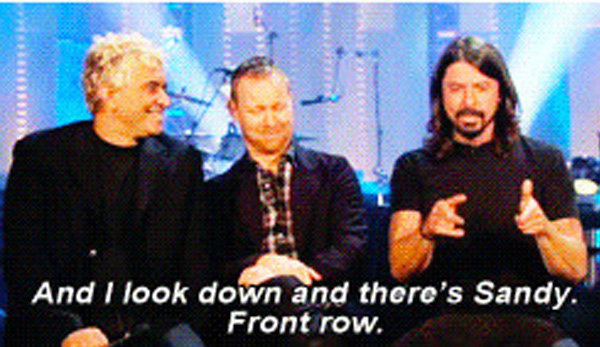 Haven't we all thought about this. The real story of why Dave Grohl got into rock music.. what a sav