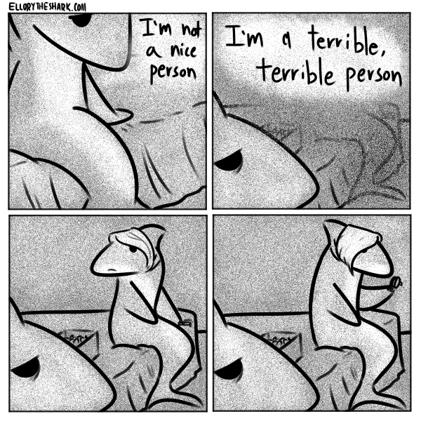 Hey guys want some feels. I didn't make any of these and I didn't post all of them. Sauce ellorytheshark.com/?comic=cool.. fak u op