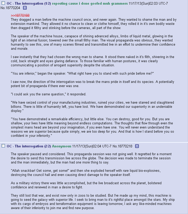 HFY Comp Part 2. Miss FJ parties? Come hang out! www.dubtrack.fm/join/funnyjunk.. I COME BEARING GIFTS