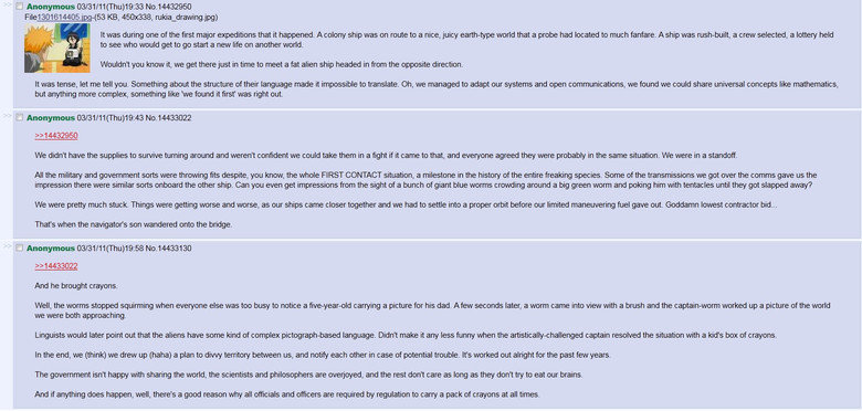 HFY Comp Part 2. Miss FJ parties? Come hang out! www.dubtrack.fm/join/funnyjunk.. I COME BEARING GIFTS