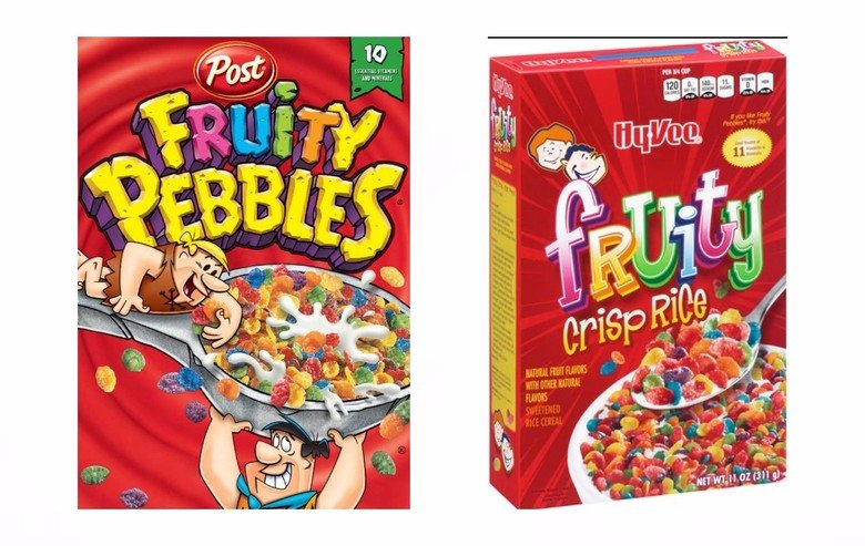 Horrible Knockoff Breakfast Cereals. .. This was my favorite knock off Cocoa Rice Krispies cereal.