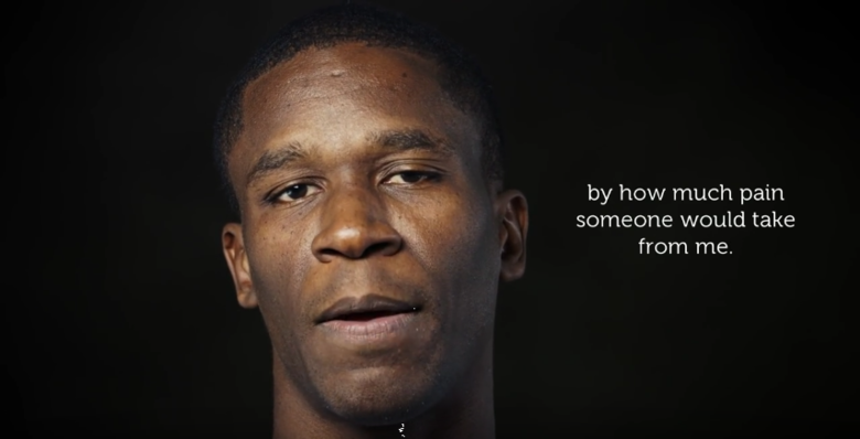 Human. Sauce is a documentary called "Human", worth a watch: www.youtube.com/watch?v=vdb4XGVTHkE. I remember.... When he started talking about going to jail I thought there was going to be some sort of rough love rape joke