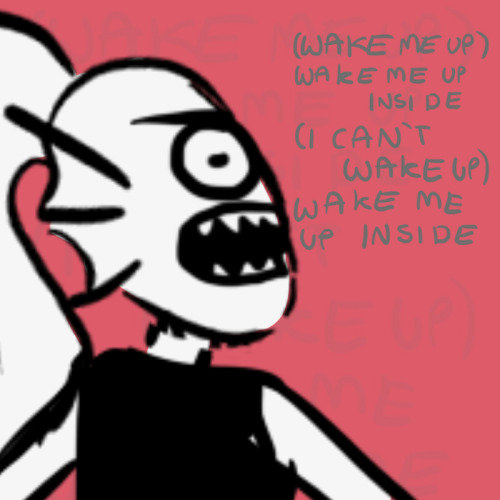 Like I give a fuck. Source: shingshingshiny.tumblr.com/post/133165676744/i-asked-thequalitytoddler-what-i-should-draw-and She would probably lift the fridge any