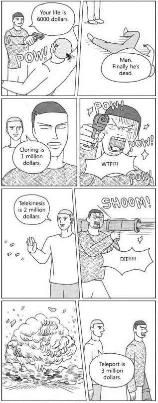 Love is Free. Comic by Cutbu.. 95. Hauling How much is it? 3000 dollars.. and for everything else...