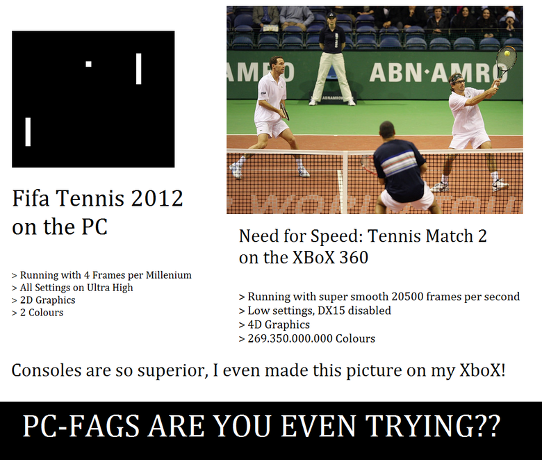 PC Gamers BTFO. . Metal Gear Solid 2 Marrowind PSA PC 2001 2002. Come'on man, don't on S.T.A.L.K.E.R.