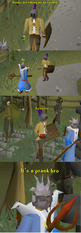 Press 111 for bf. . my Elf “I give U 10 Hours of Walking in Lumbridge iat an Woman