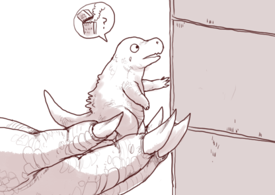 Take your child to work day. iguanamouth.tumblr.com/ so cute.. asked: Uh my CAN ‘FUD DRAW MOMMA CARRYING LIKE A HUNDRED HEARD BABIES ON HER BACK FOR TAKE FOUR C