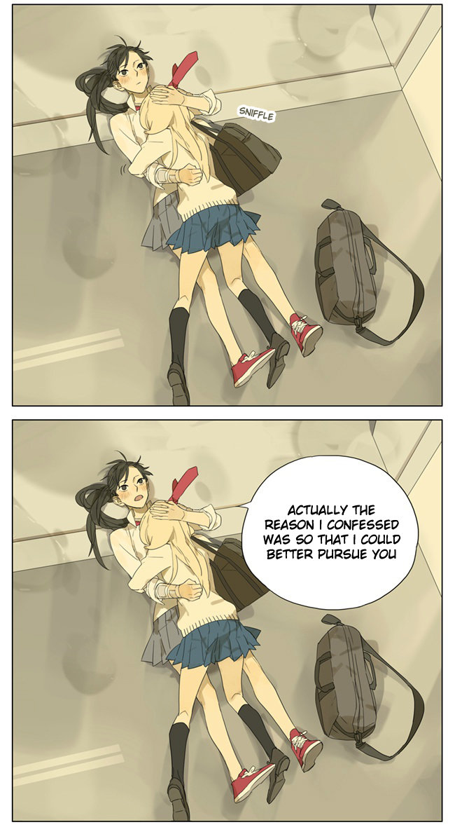 Tamen De Gushi part 39. Source: www.weibo.com/u/1300957955 and yaoi-blcd.tumblr.com/. RETURN YOUR FEELINGS.. When will you end this torture, fish? So close, yet so far.