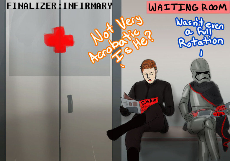 TFA. .. only FN-2199 "Nines" is able to do the sickest of spins