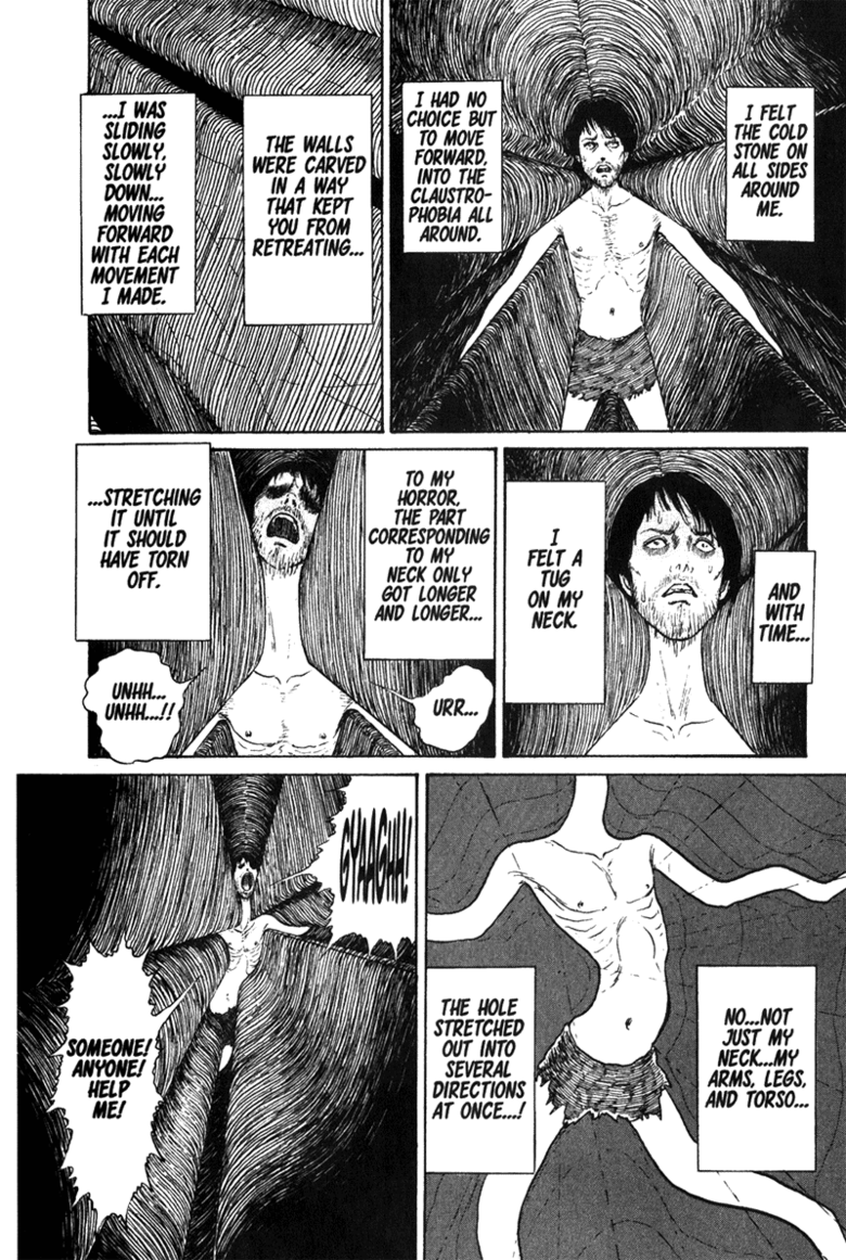 The Enigma of Amigara Fault. By Junjo Ito, horror comics author By Junjo Ito, horror comics author. Pal. Jesus christ, this comics is such a , yet I can't help but reading it every time it gets posted.