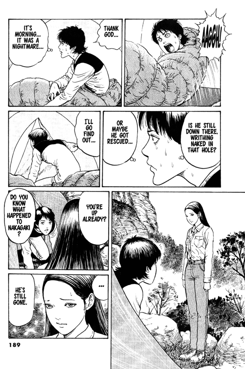 The Enigma of Amigara Fault. By Junjo Ito, horror comics author By Junjo Ito, horror comics author. Pal. Jesus christ, this comics is such a , yet I can't help but reading it every time it gets posted.