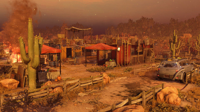 THE ENVIRONMENTS OF XCOM 2: SHANTY.. ADVENT may have control of Earth, but there are still pockets of humanity where folks live by some semblance of the old way