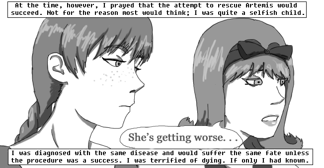 The Android's Tale: Prologue. Prologue: The beginning comic used to get as much plot and story out as possible. Future comics won't have near as much static dia