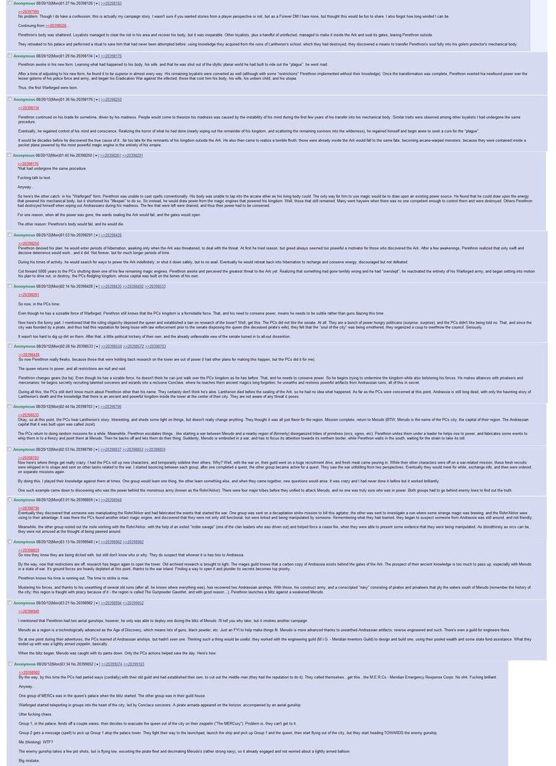 The Ark. .. and the whole time I was listening to this playlist...awesome as all hell