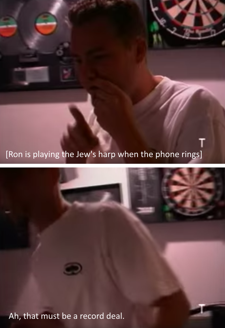 The Offspring being funny. That is why I love these guys... Ah, the Offspring swell with baggy T-shirts, jeans, and skate shoe and basing my teen years around the movie Clerks