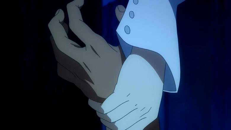 This kills the man. Sauce: Rage of Bahamut: Genesis .. Is that Robin from fire emblem?