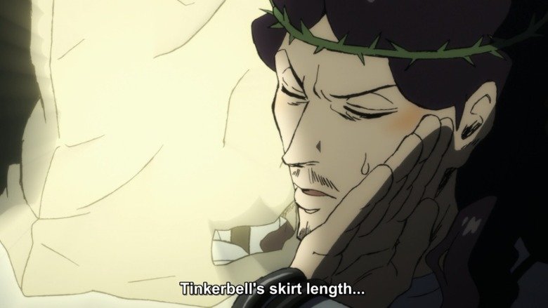 Tinkerbell. Sauce: Saint Young Men . Don' t say something so ' at night where your Mia' s light will stand out!. yay saint young men ! Jesus is kawaii