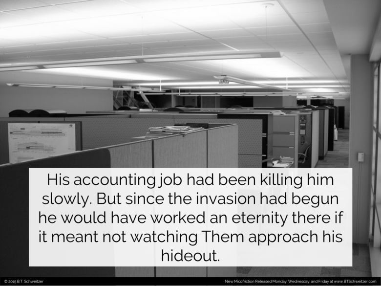 Two Sentence Stories #21. Remember the submission deadline for my contest is today! Enter here: www.btschweitzer.com/contests/contestnovember2015/. Like last ti