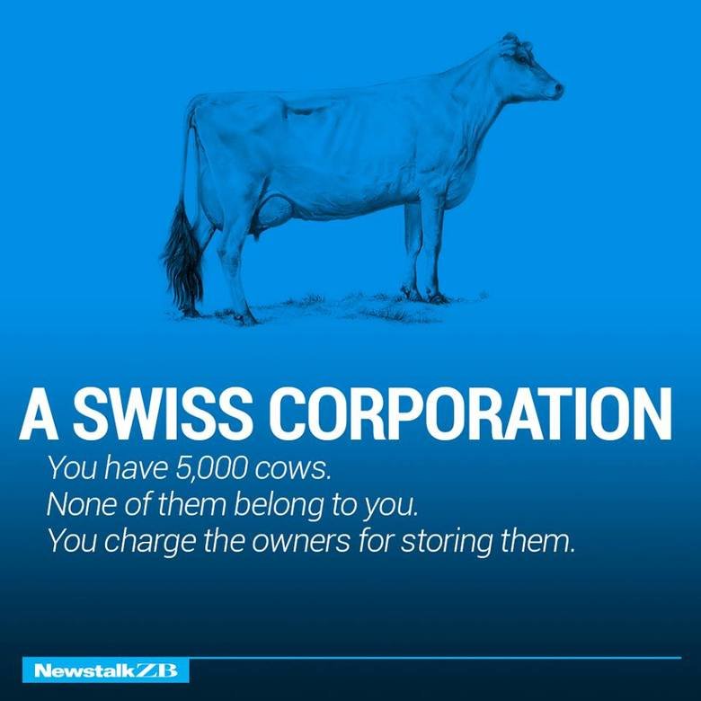 Two cows can go a long way. sauce www.facebook.com/MikeHoskingBreakfast?pnref=story. The State takes both and gives you some milk.. Tumblr You have two cows. They are both pissed that you called them cows and are pressing rape charges