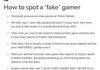 Fake gamer